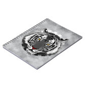 Carnet Tigre noir et blanc (Côté gauche)