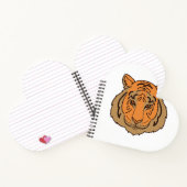 Carnet Tigre orange (Intérieur)