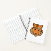 Carnet Tigre orange (Intérieur)