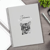 Carnet Tigre personnalisé