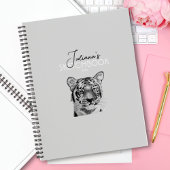 Carnet Tigre personnalisé