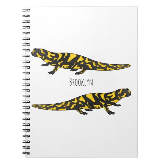 Carnet Tigre salamandre (Devant)