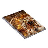 Carnet Tigre Steampunk (Côté Droit)