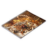 Carnet Tigre Steampunk (Côté gauche)