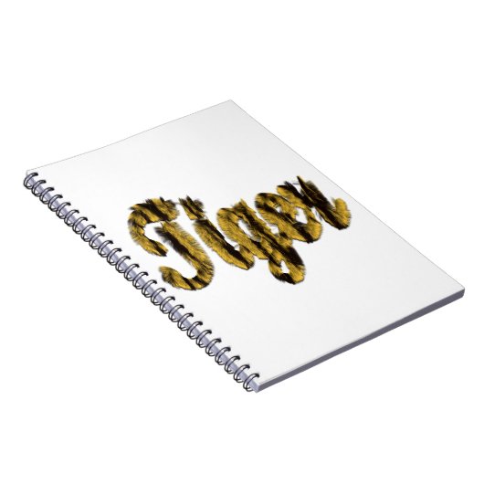 Carnet Tigre - Texte Furry (Côté Droit)