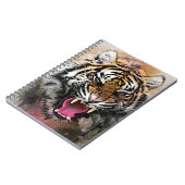 Carnet Tigre torride (Côté gauche)