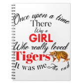 Carnet tigres (Devant)