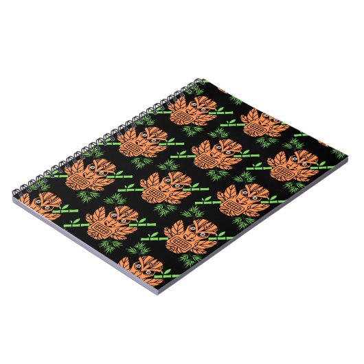 Carnet Tiki tropical (Côté gauche)