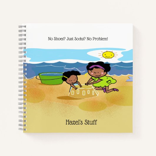 Carnet Tillie Tuppet Spiral Noeud pour l'été Fun (Devant)