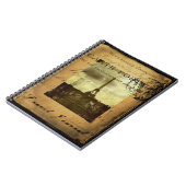 Carnet timbré de journal de voyage de Paris (Côté gauche)