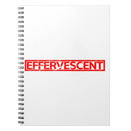 Carnet Timbre Effervescent (Devant)