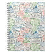 Carnet Timbre Visa de voyage (Devant)