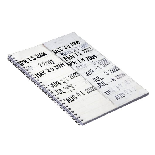 Carnet Timbres de date de bibliothèque (Côté Droit)