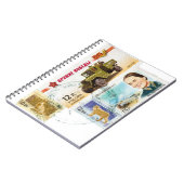 Carnet Timbres russes (Côté gauche)