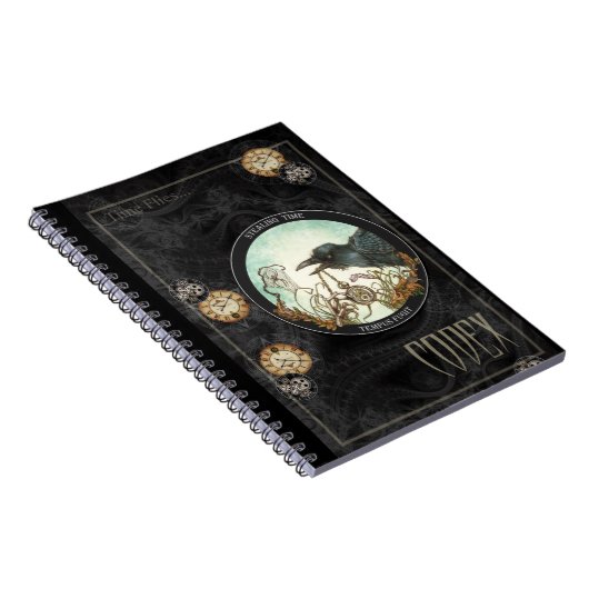 Carnet Time Flies (Côté Droit)