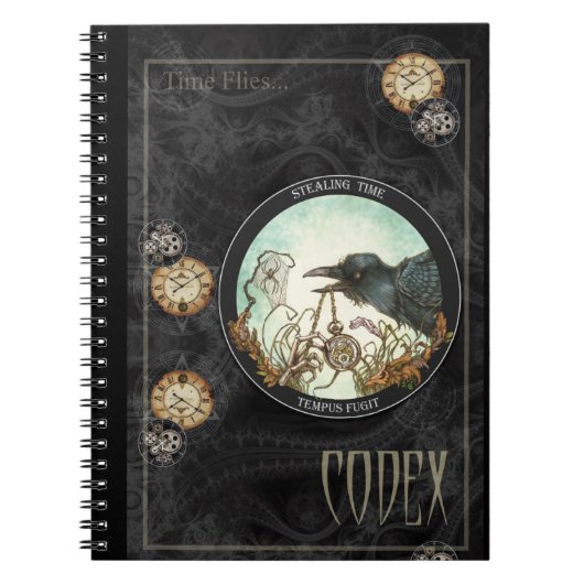 Carnet Time Flies (Devant)