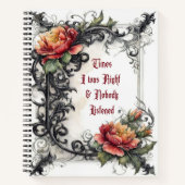 Carnet Times I Was Right Gothic (Devant)