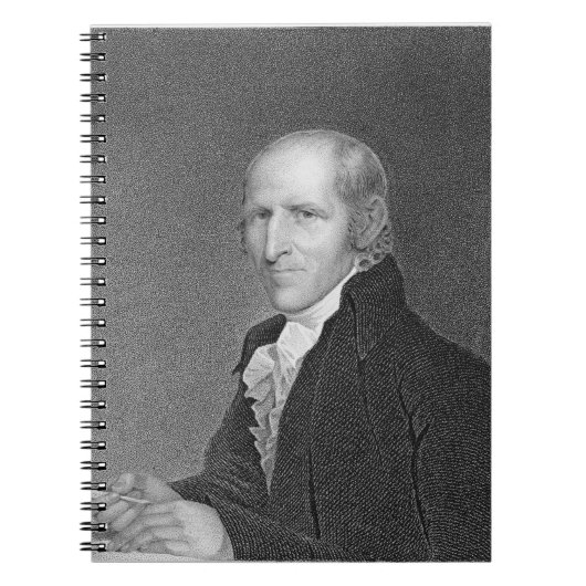 Carnet Timothy Pickering (1745-1829) gravé par Thomas B (Devant)