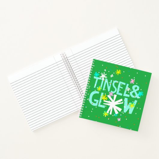 Carnet Tinsel & Glow (Intérieur)