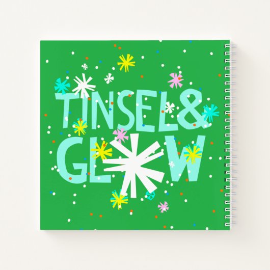Carnet Tinsel & Glow (Dos)