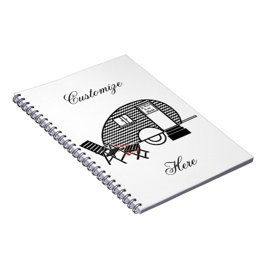 Carnet Tiny Teardrop Trailer Thunder_Cove (Côté Droit)