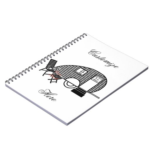 Carnet Tiny Teardrop Trailer Thunder_Cove (Côté gauche)