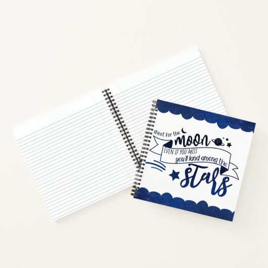 Carnet Tir pour la lune (Intérieur)