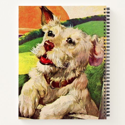 Carnet tirage de courrier adorable (Dos)