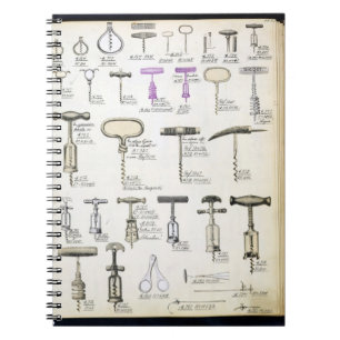 Carnet Tire-bouchons, d'un catalogue commercial de