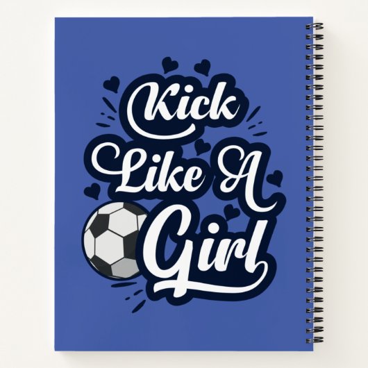 Carnet Tire Comme Une Fille (Dos)