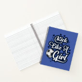 Carnet Tire Comme Une Fille (Intérieur)