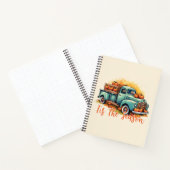 Carnet 'Tis The Season - Camion rustique avec Citrouilles (Intérieur)