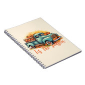 Carnet 'Tis The Season - Camion rustique avec Citrouilles (Côté Droit)