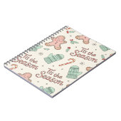 Carnet Tis the Season Christmas Doodle Notebook | Cute (Côté gauche)