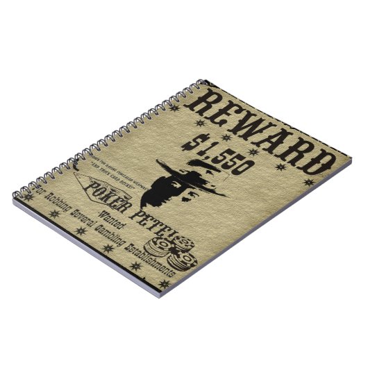 Carnet Tisonnier Peter d'affiche de récompense (Côté gauche)