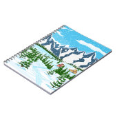 Carnet tissage géométrique rhombus fait à la main avec le (Côté gauche)