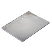 Carnet Tissu blanc avec tache (Côté gauche)