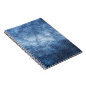 Carnet Tissu en denim usé, arrière - plan texturé. (Côté Droit)