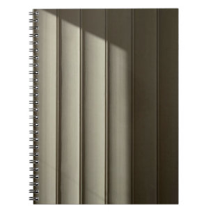 Carnet Tissu rayé blanc et noir