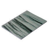 Carnet Tissu rayé blanc et noir (Côté gauche)