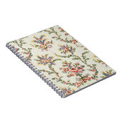 Carnet Tissu tissé pour la Reine Marie Antoinette chez le (Côté Droit)