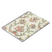 Carnet Tissu tissé pour la Reine Marie Antoinette chez le (Côté gauche)