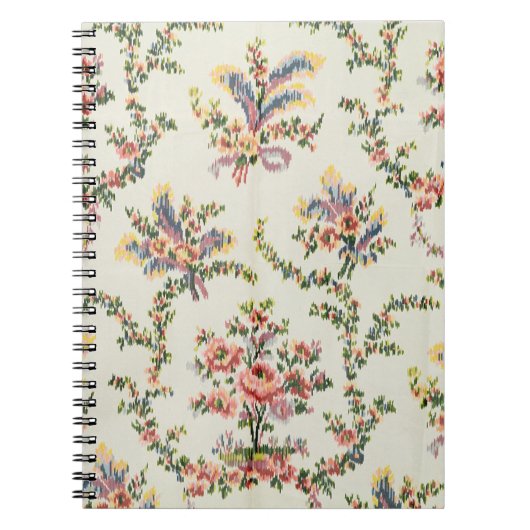 Carnet Tissu tissé pour la Reine Marie Antoinette chez le (Devant)