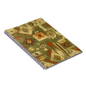 Carnet tissu tribal amérindien I + vos idées (Côté Droit)