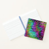 Carnet titane arc-en-ciel anodisé : (Intérieur)