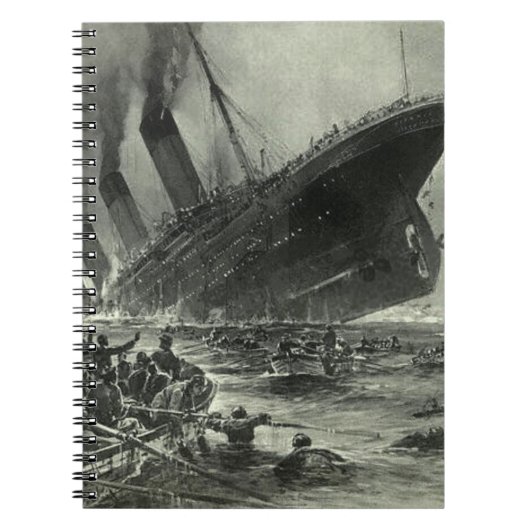 Carnet Titanic de RMS (Devant)