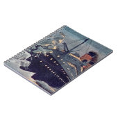 Carnet Titanic frappe l'iceberg (Côté gauche)