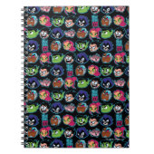 Carnet Titans Ados, allez ! | Titans Motif en chef (Devant)