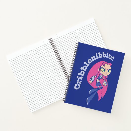 Carnet Titans Ados, partez ! | Starfire "Cribblenibbits!" (Intérieur)