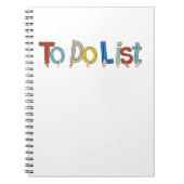 Carnet to do list not pad (Devant)
